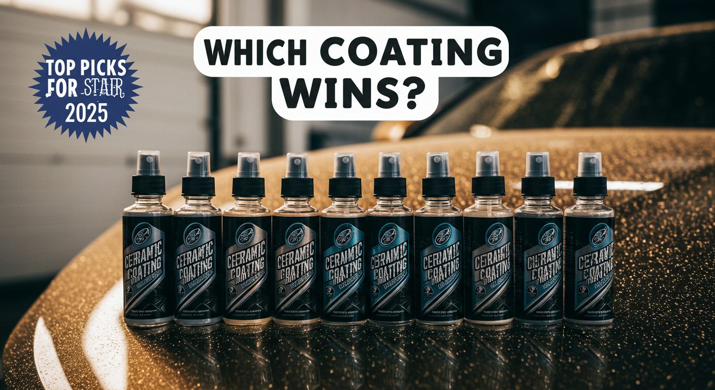 The Best Ceramic Coatings for Your Car in 2025